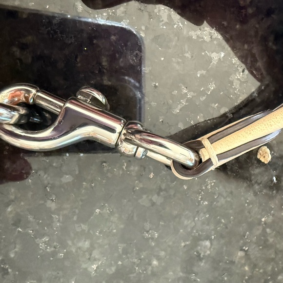 Coach Floral Shoulder Bag and Wallet Set - Red, Purple, Yellow on Cream - Picture 10 of 16